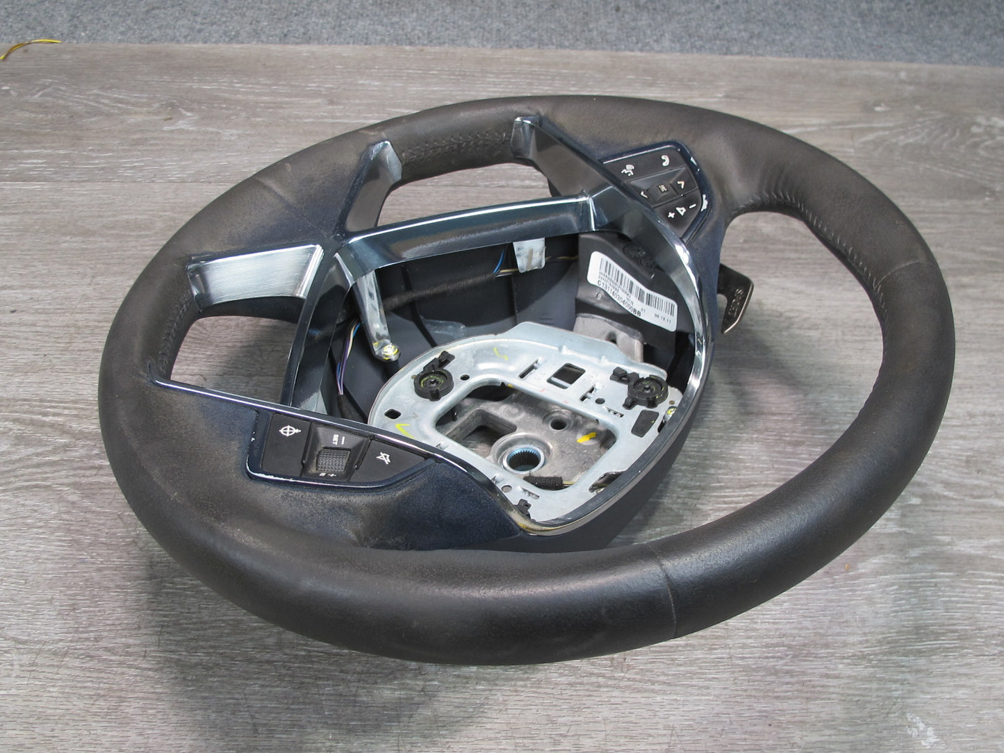11-12 Fisker Karma Multi Function Steering w Paddles & Controls OEM