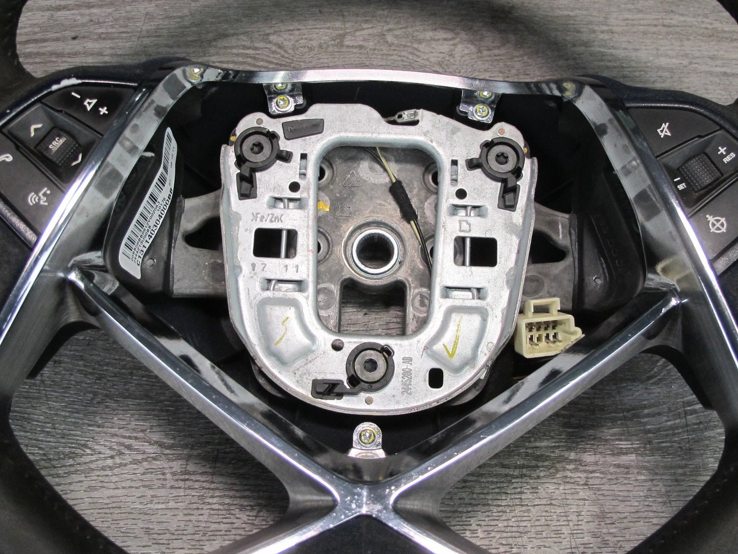 11-12 Fisker Karma Multi Function Steering w Paddles & Controls OEM