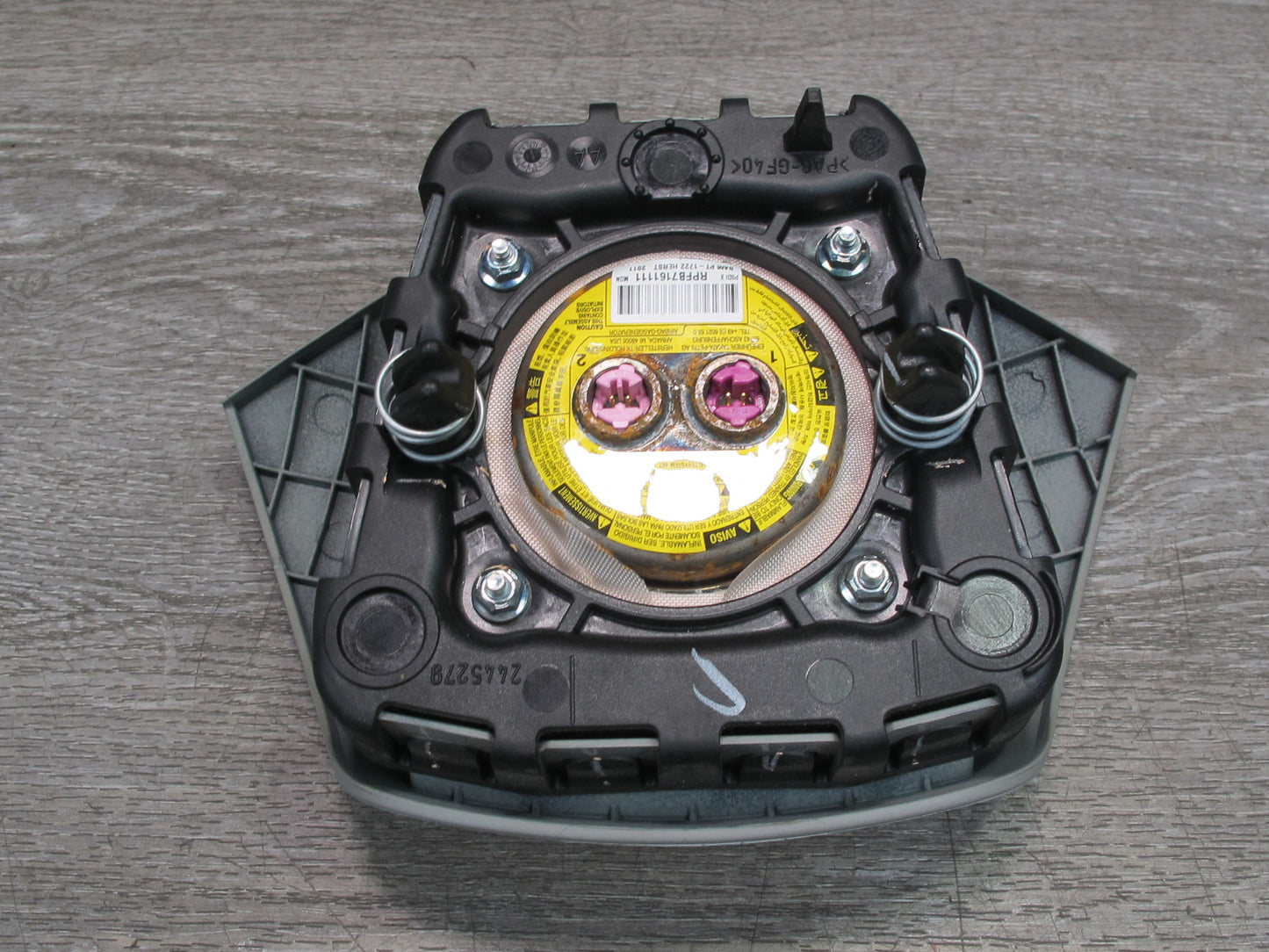11-12 FISKER KARMA FRONT LEFT DRIVER SIDE STEERING WHEEL SRS AIRBAG OEM