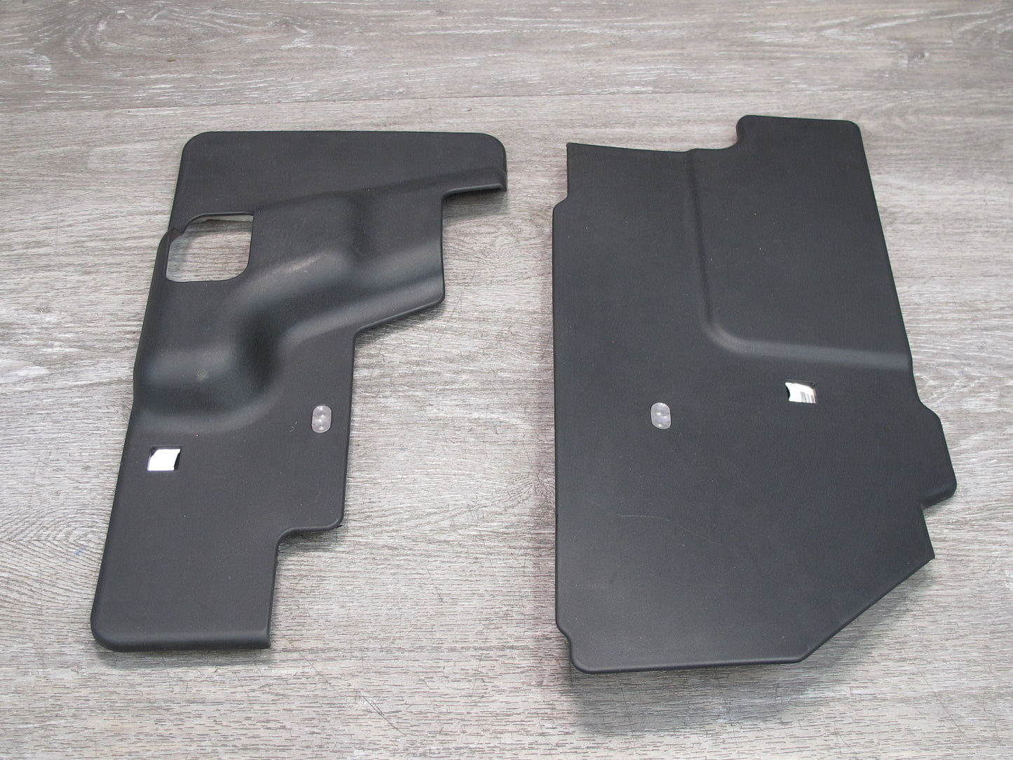 11-12 Fisker Karma Set of 2 Front Left & Right Under Dash Trim Cover Panel OEM