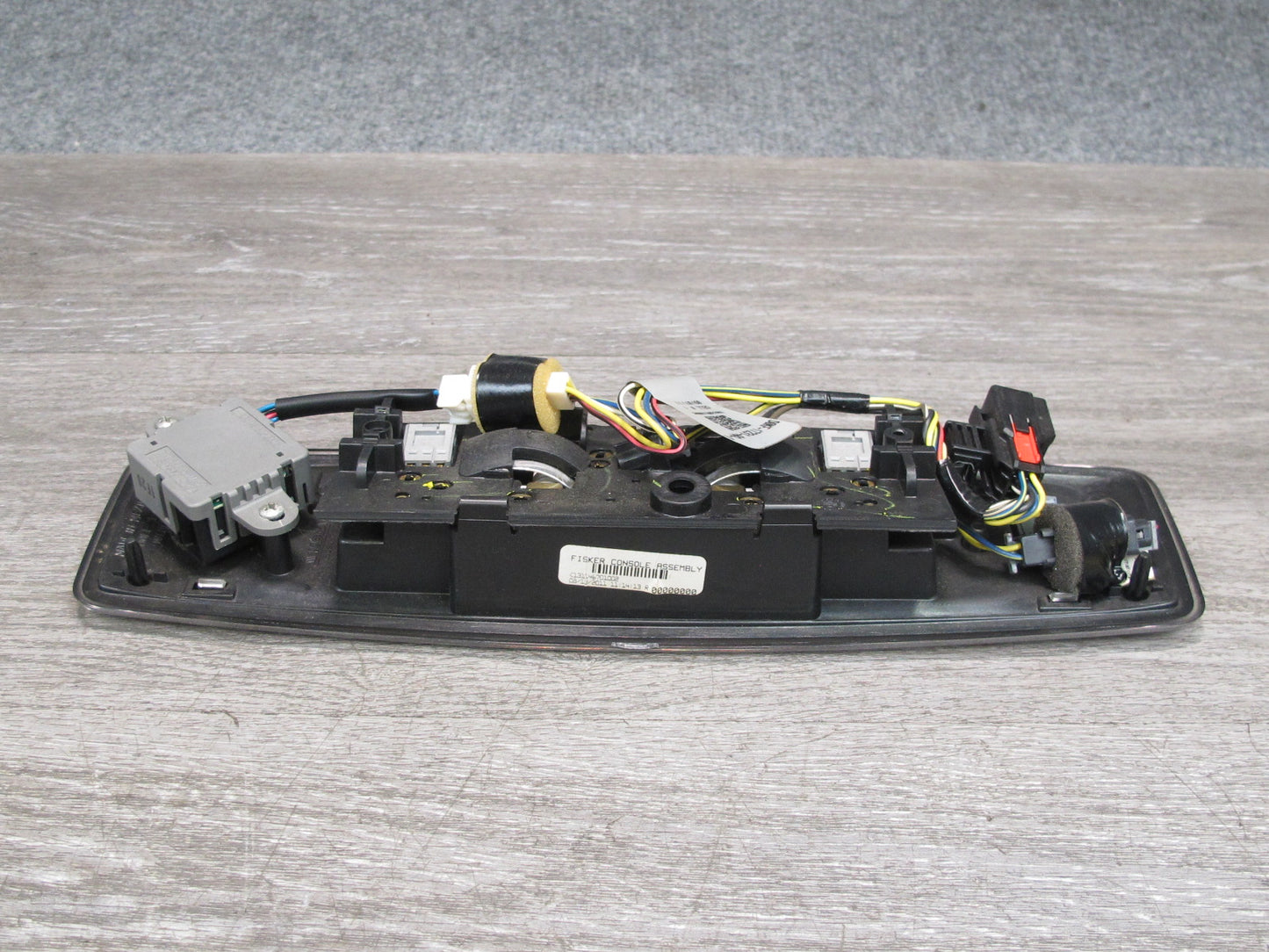 11-12 Fisker Karma Front & Rear Overhead Dome Reading Light Lamp Set OEM