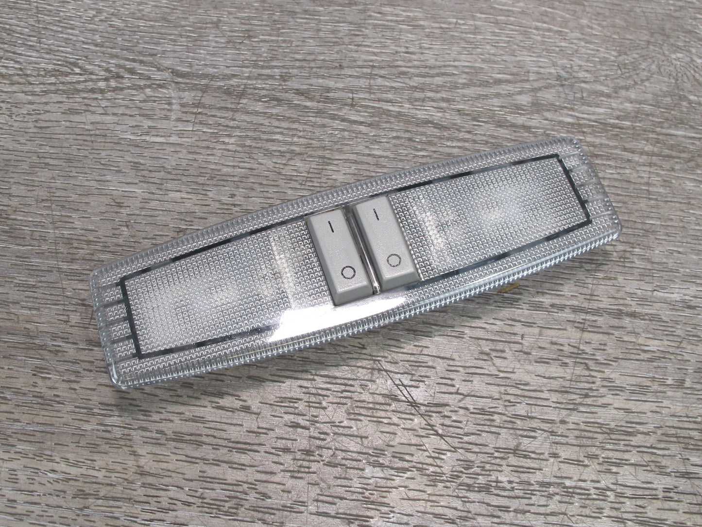 11-12 Fisker Karma Front & Rear Overhead Dome Reading Light Lamp Set OEM