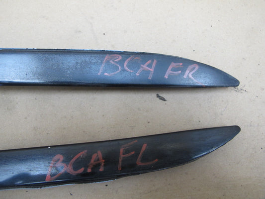 06-12 Bentley Continental Flying Spur Front Windshield Trim Molding Set of 2