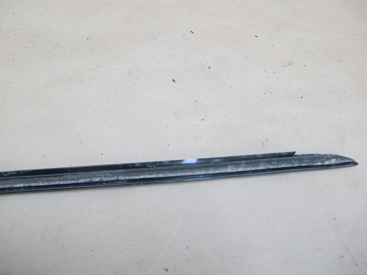 06-12 Bentley Continental Flying Spur Front Windshield Trim Molding Set of 2