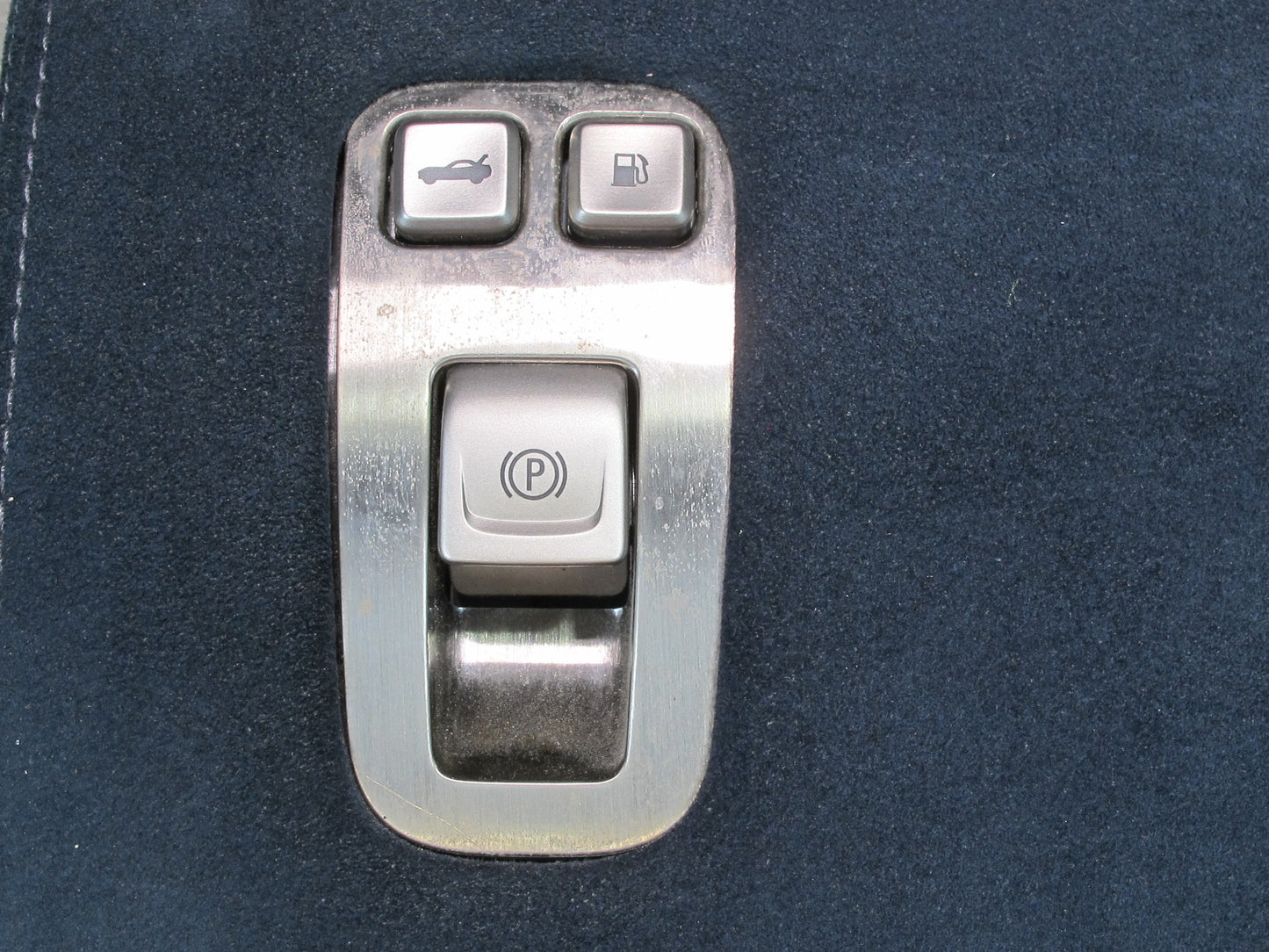 11-12 Fisker Karma Front Left Dash Lower Kick Trim Cover Panel w Switch OEM
