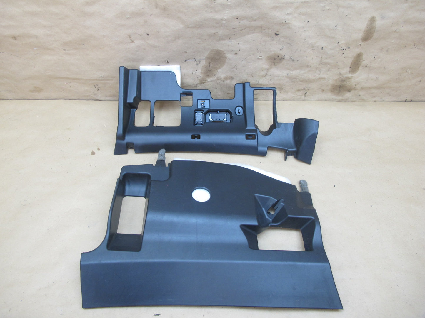 10-15 Lexus IS350 IS250 Convert Left Under Dash Kick Cover Trim Panel Set OEM