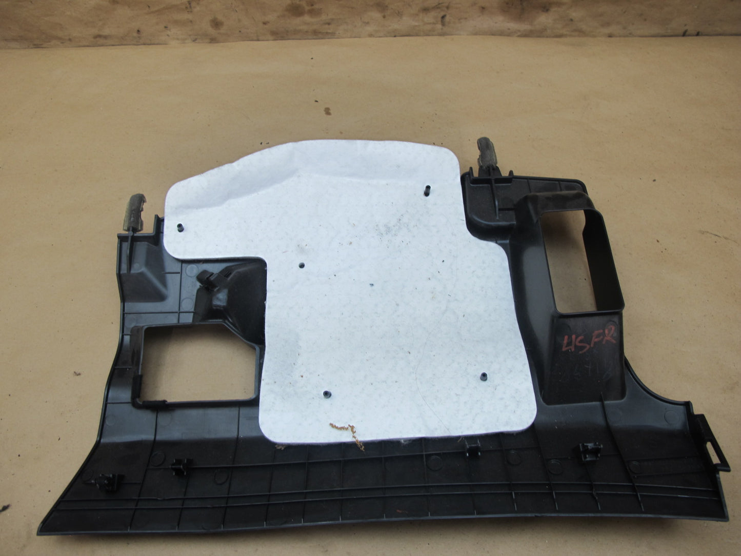 10-15 Lexus IS350 IS250 Convert Left Under Dash Kick Cover Trim Panel Set OEM