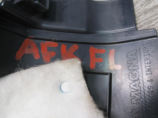 11-12 Fisker Karma Set of 2 Front Left & Right Lower Kick Trim Cover Panel OEM