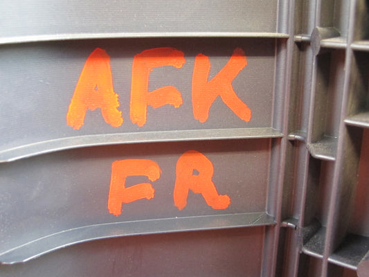 11-12 Fisker Karma Set of 2 Front Left & Right Door Scuff Sill Plate Trim OEM