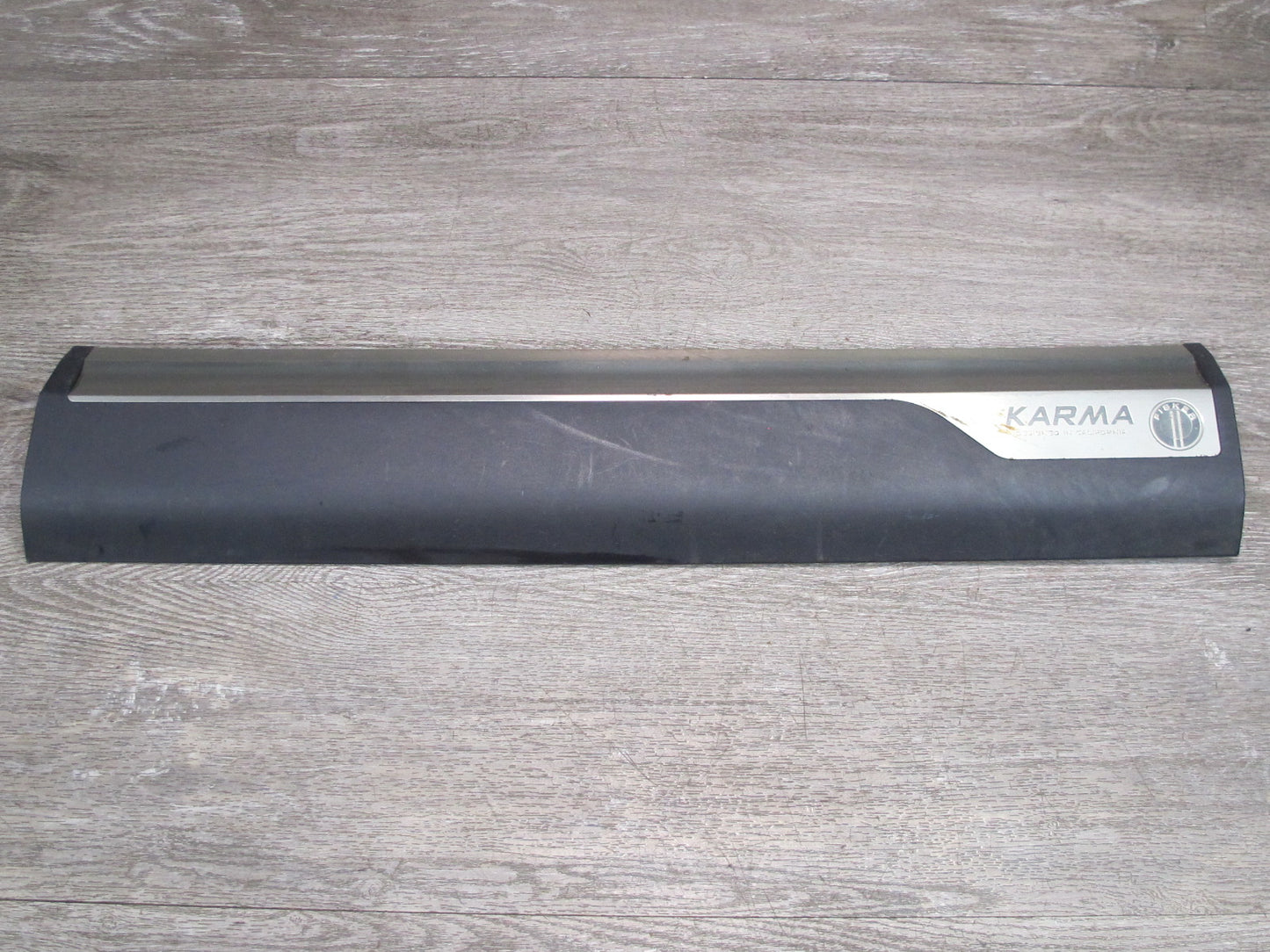 11-12 Fisker Karma Set of 2 Front Left & Right Door Scuff Sill Plate Trim OEM