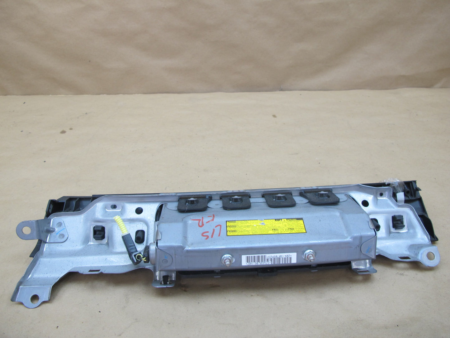 10-15 LEXUS IS250 IS350 CONVERTIBLE FRONT RIGHT PASS SIDE UNDER DASH KNEE SRS AIRBAG OEM