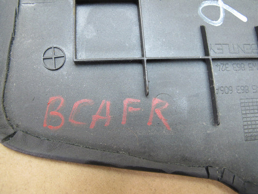 06-12 Bentley Continental Flying Spur Front Kick Trim Cover Panel Set of 2