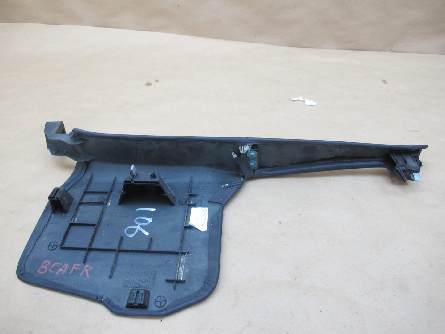 06-12 Bentley Continental Flying Spur Front Kick Trim Cover Panel Set of 2