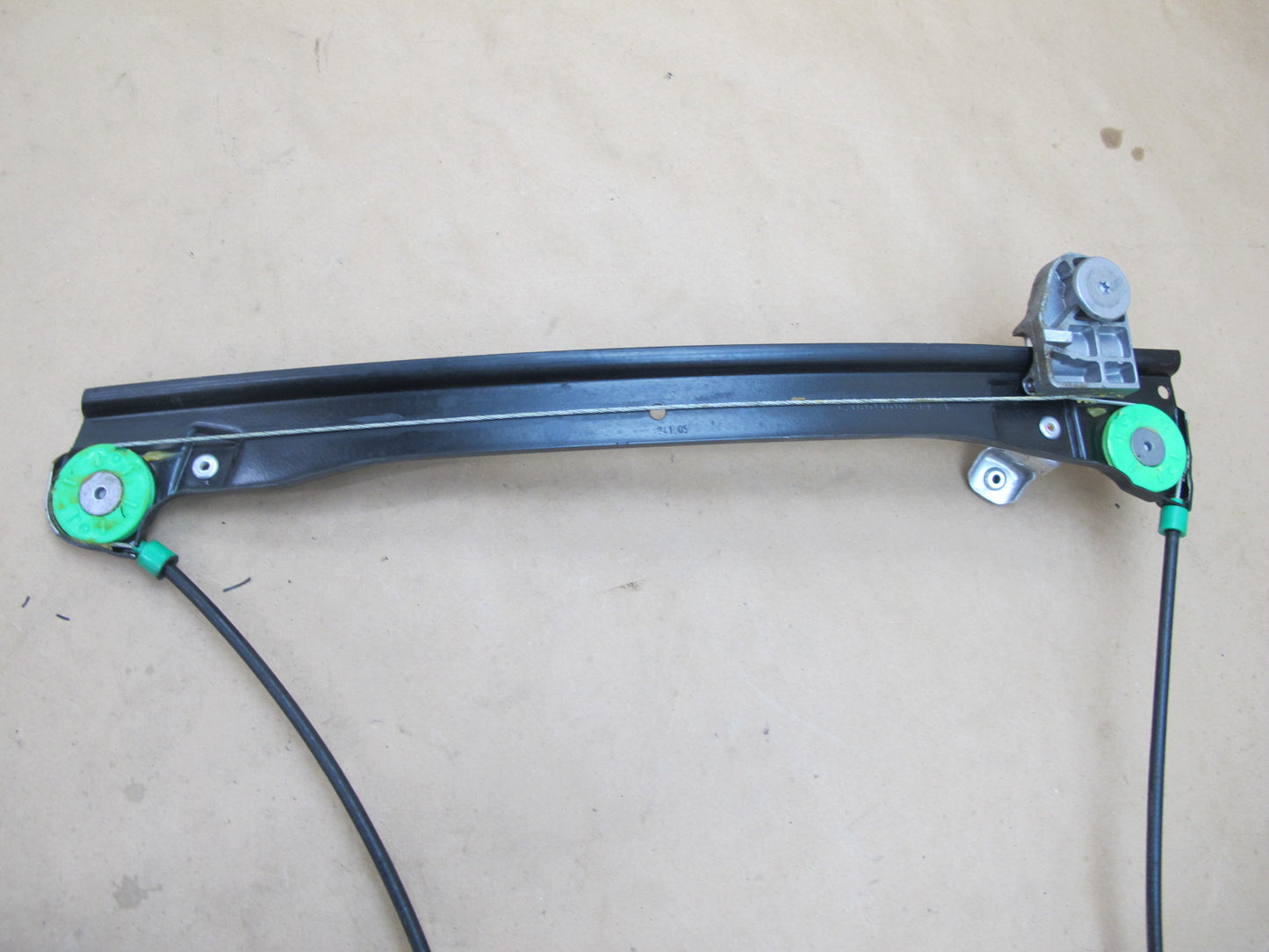 06-12 Bentley Continental Flying Spur Rear Right Door Window Regulator w Motor
