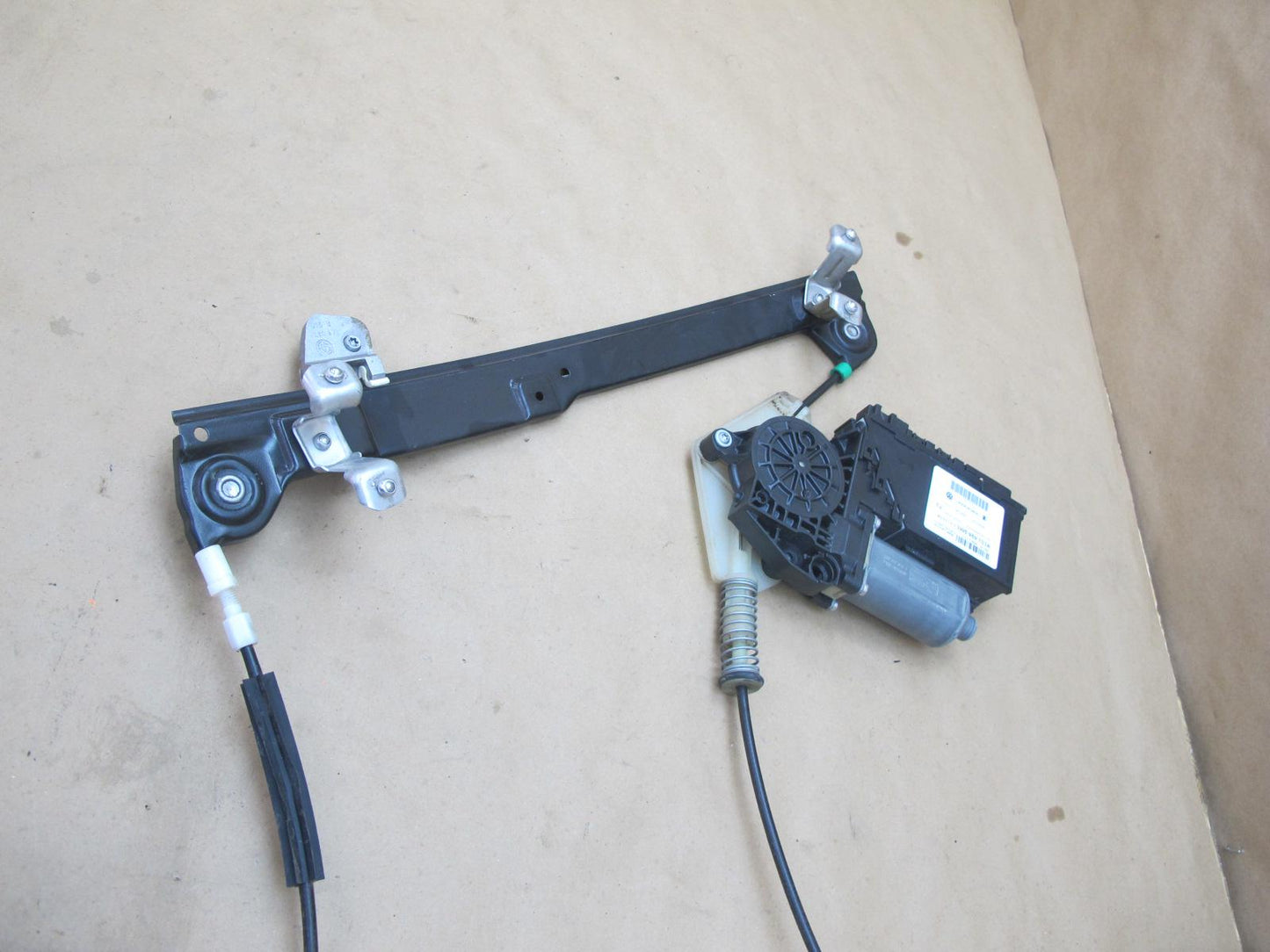 06-12 Bentley Continental Flying Spur Rear Left Door Window Regulator w Motor