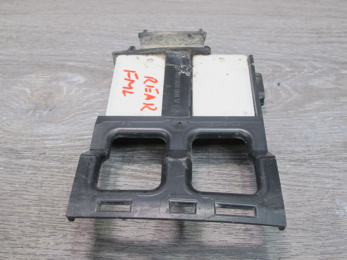 13-15 Mercedes W166 X166 Rear Blind Spot Sensor Module Bracket Set OEM