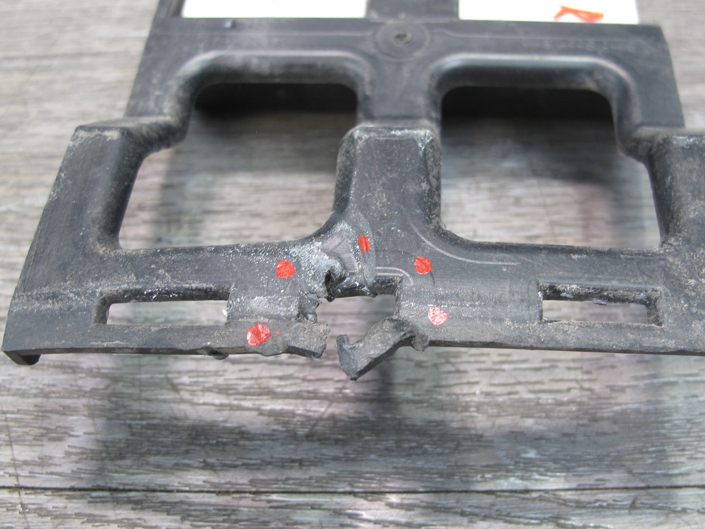 13-15 Mercedes W166 X166 Rear Blind Spot Sensor Module Bracket Set OEM