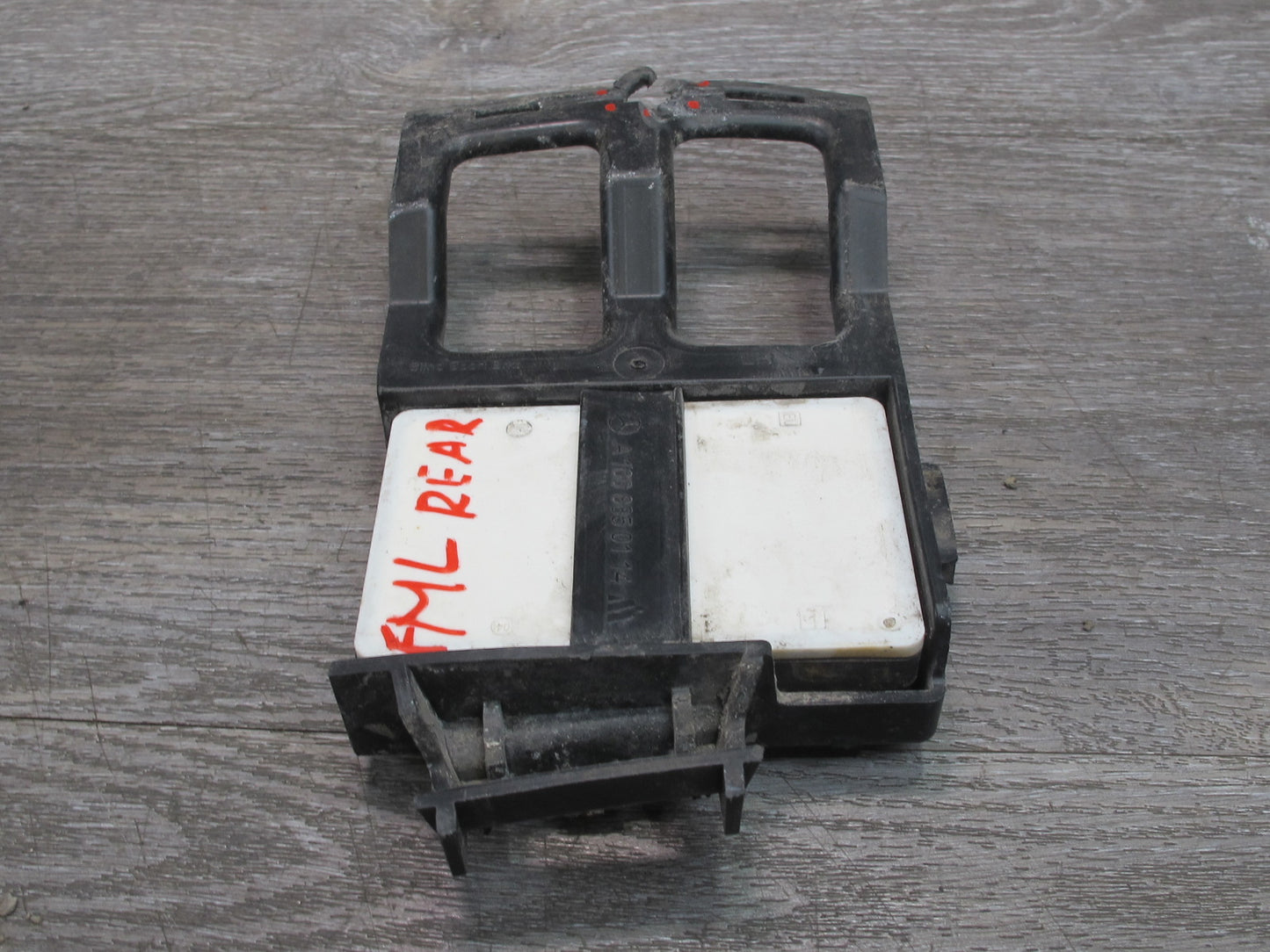 13-15 Mercedes W166 X166 Rear Blind Spot Sensor Module Bracket Set OEM
