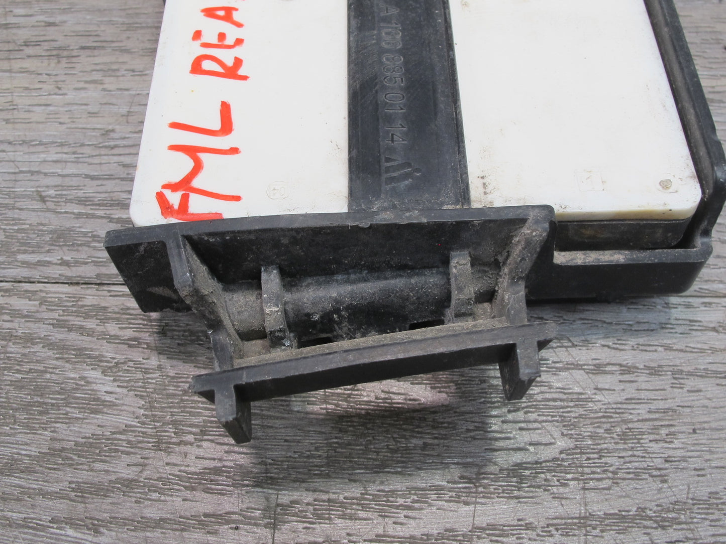 13-15 Mercedes W166 X166 Rear Blind Spot Sensor Module Bracket Set OEM