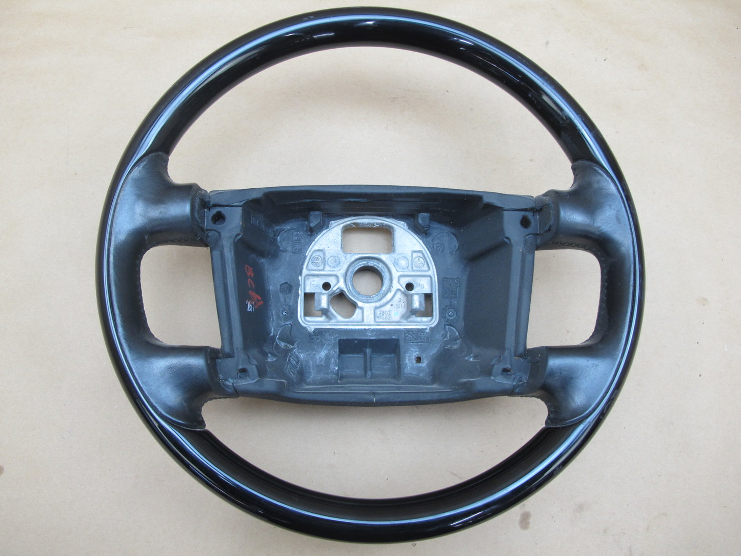 03-10 Bentley Continental GTC GT Flying Spur Leather Wood Steering 3W0419650AF