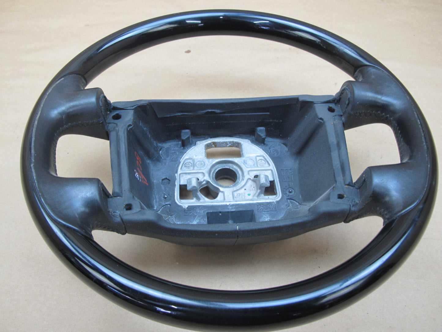 03-10 Bentley Continental GTC GT Flying Spur Leather Wood Steering 3W0419650AF