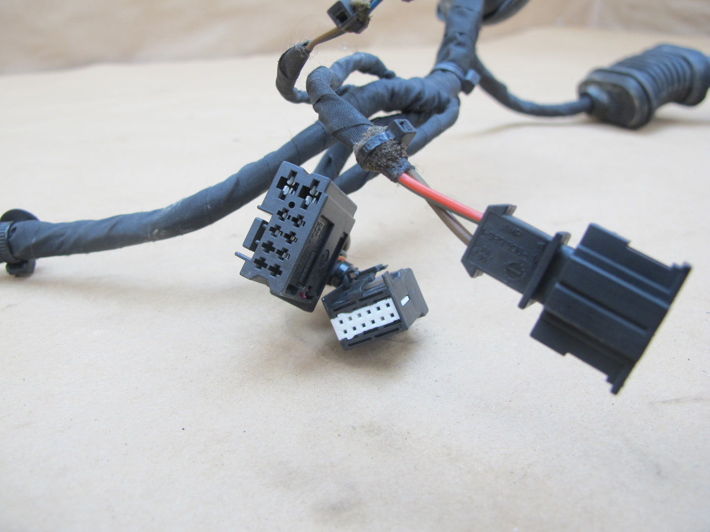 06-12 Bentley Continental Flying Spur Front Right Door Wire Wiring Harness OEM