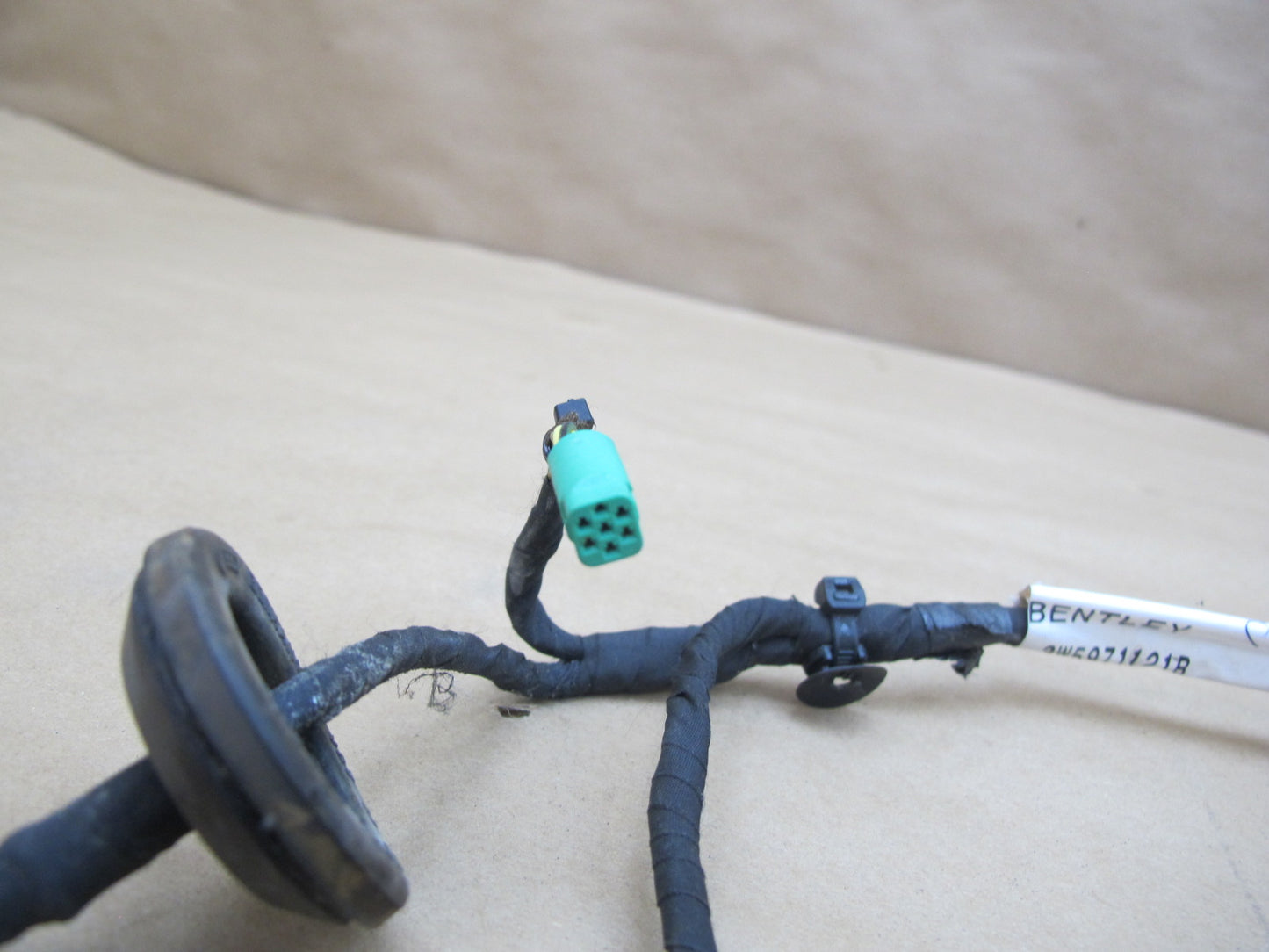 06-12 Bentley Continental Flying Spur Front Right Door Wire Wiring Harness OEM