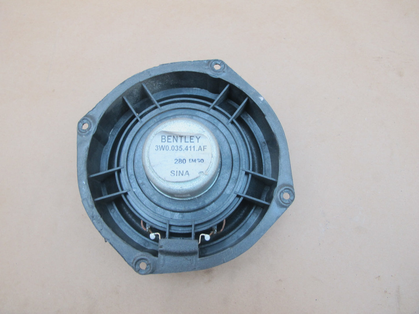 03-10 Bentley Continental GTC GT Flying Spur Front Door Speaker Set of 2