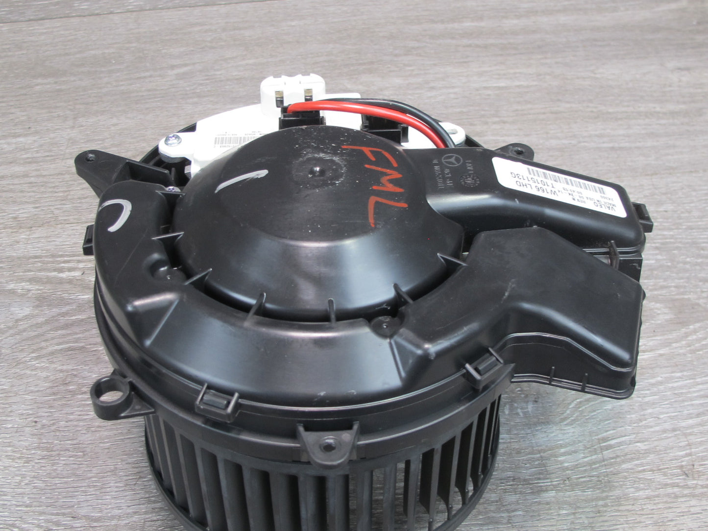 13-15 Mercedes W166 X166 A/C Heater Blower Motor Fan w Resistor OEM