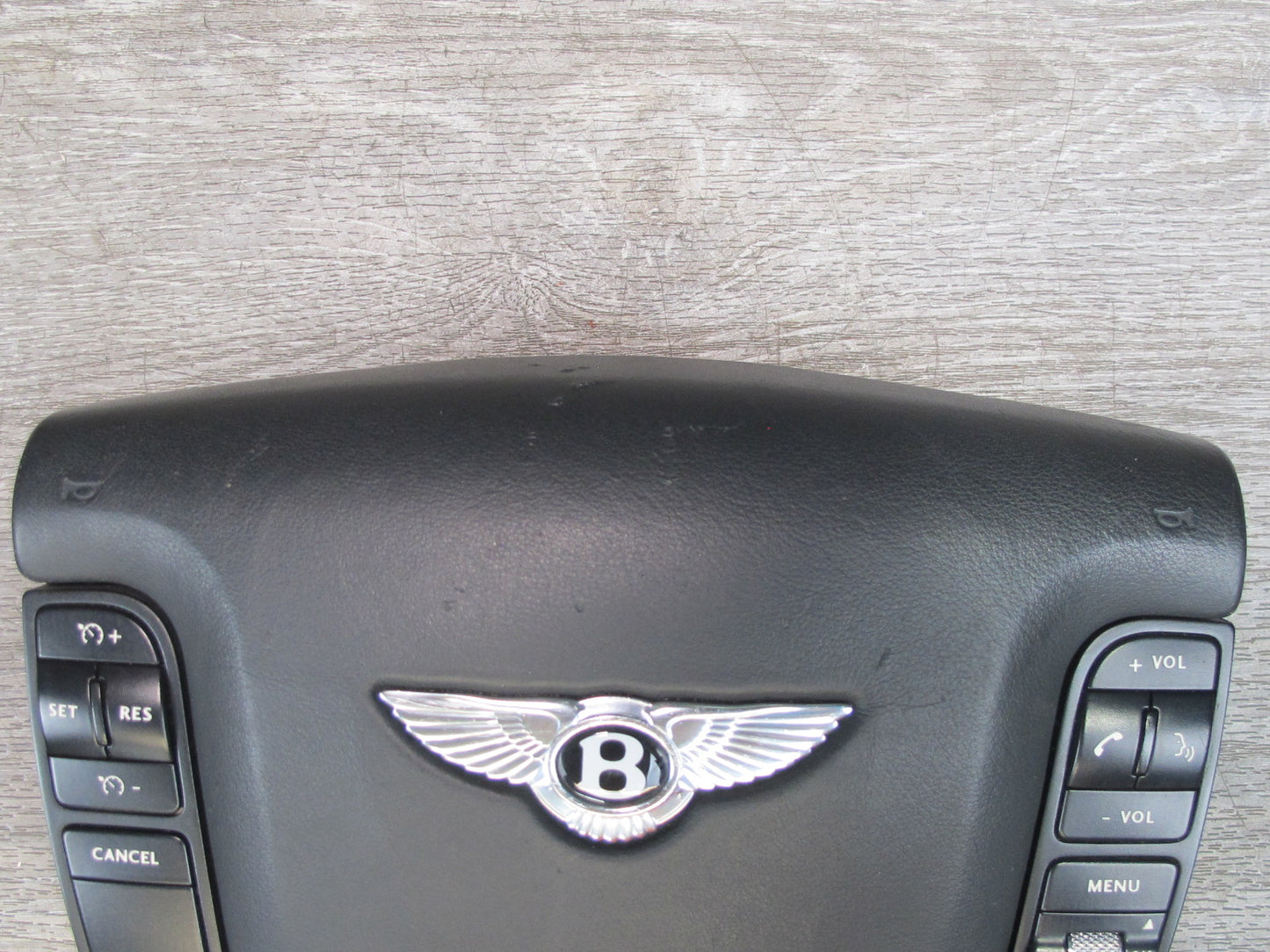 06-12 BENTLEY CONTINENTAL FLYING SPUR FRONT LEFT DRIVER SIDE STEERING WHEEL SRS AIRBAG OEM