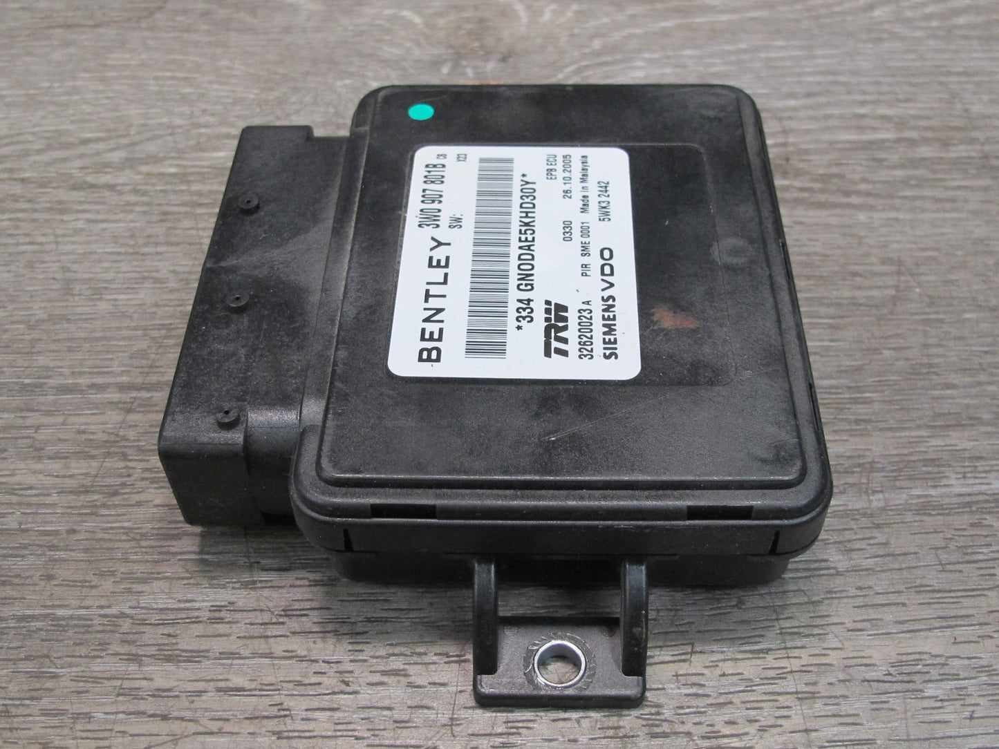 2006 Bentley Flying Spur Electronic Parking Brake Control Module Unit