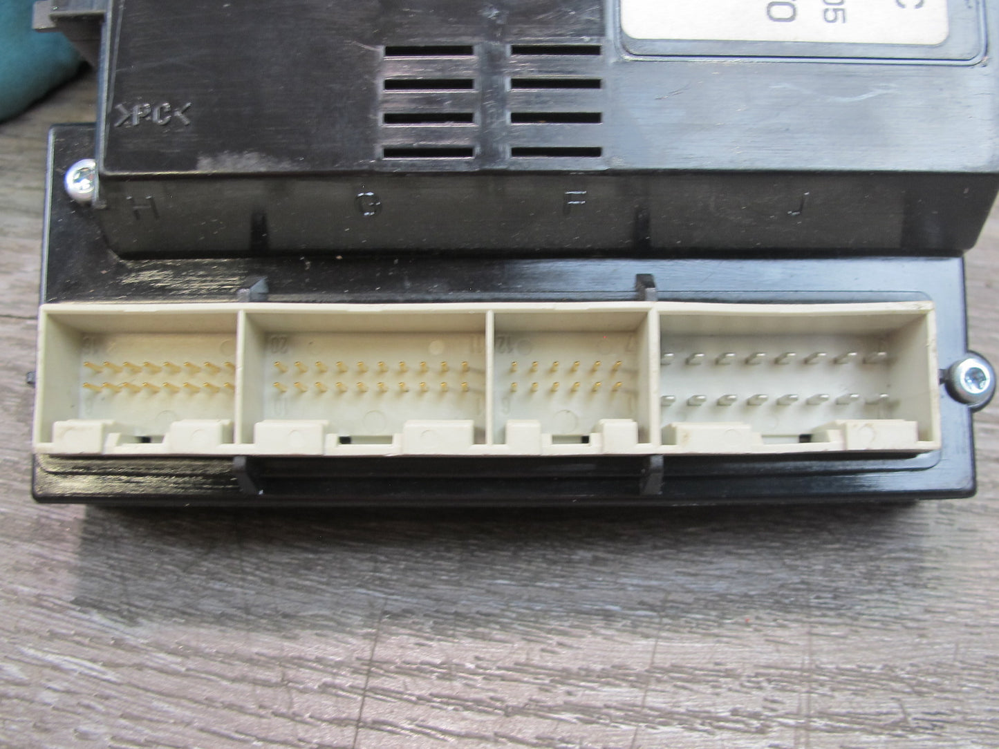 06-12 Bentley Continental Flying Spur Climate Control Module 3W5907040C OEM