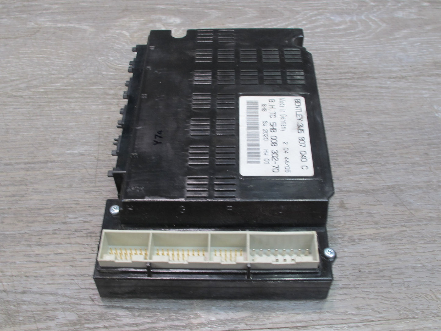 06-12 Bentley Continental Flying Spur Climate Control Module 3W5907040C OEM