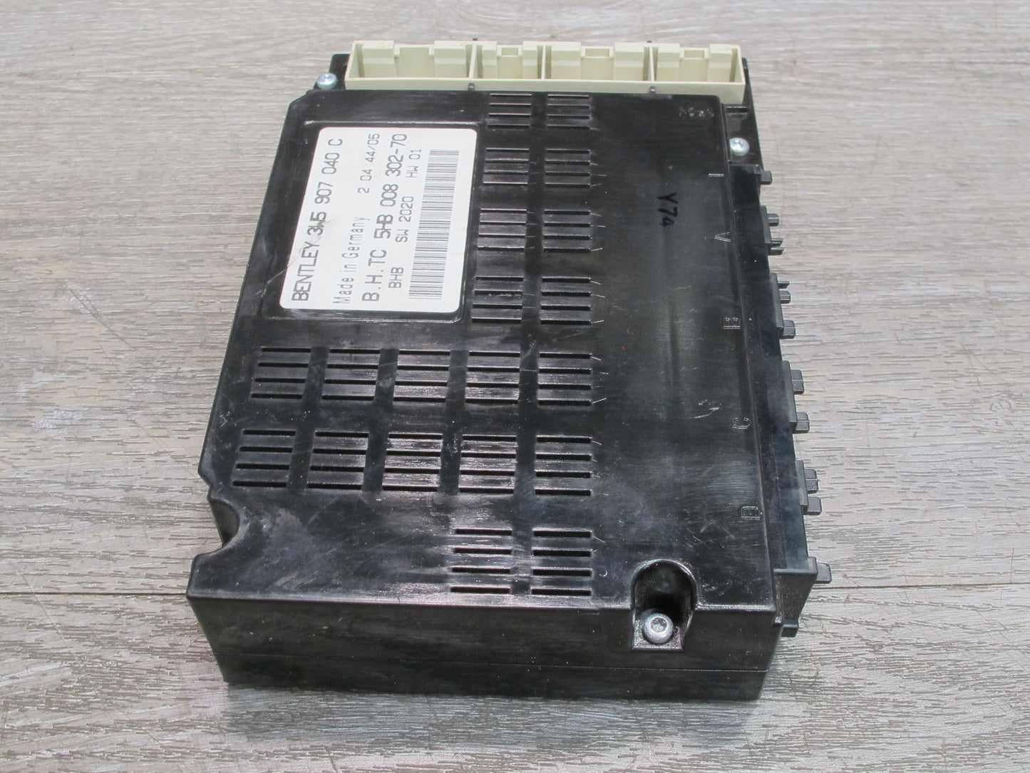 06-12 Bentley Continental Flying Spur Climate Control Module 3W5907040C OEM