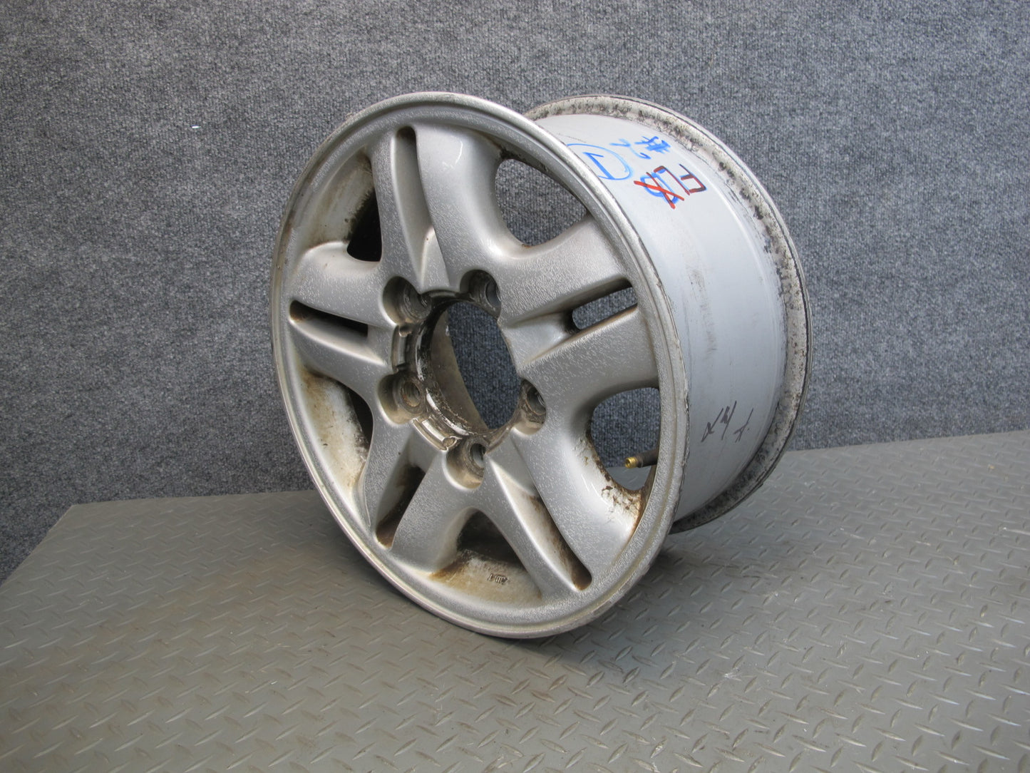 1998-2002 Lexus J100 LX470 5 Double Spoke R16 16" Wheel Rim 16x8JJ ET60 Set of 4