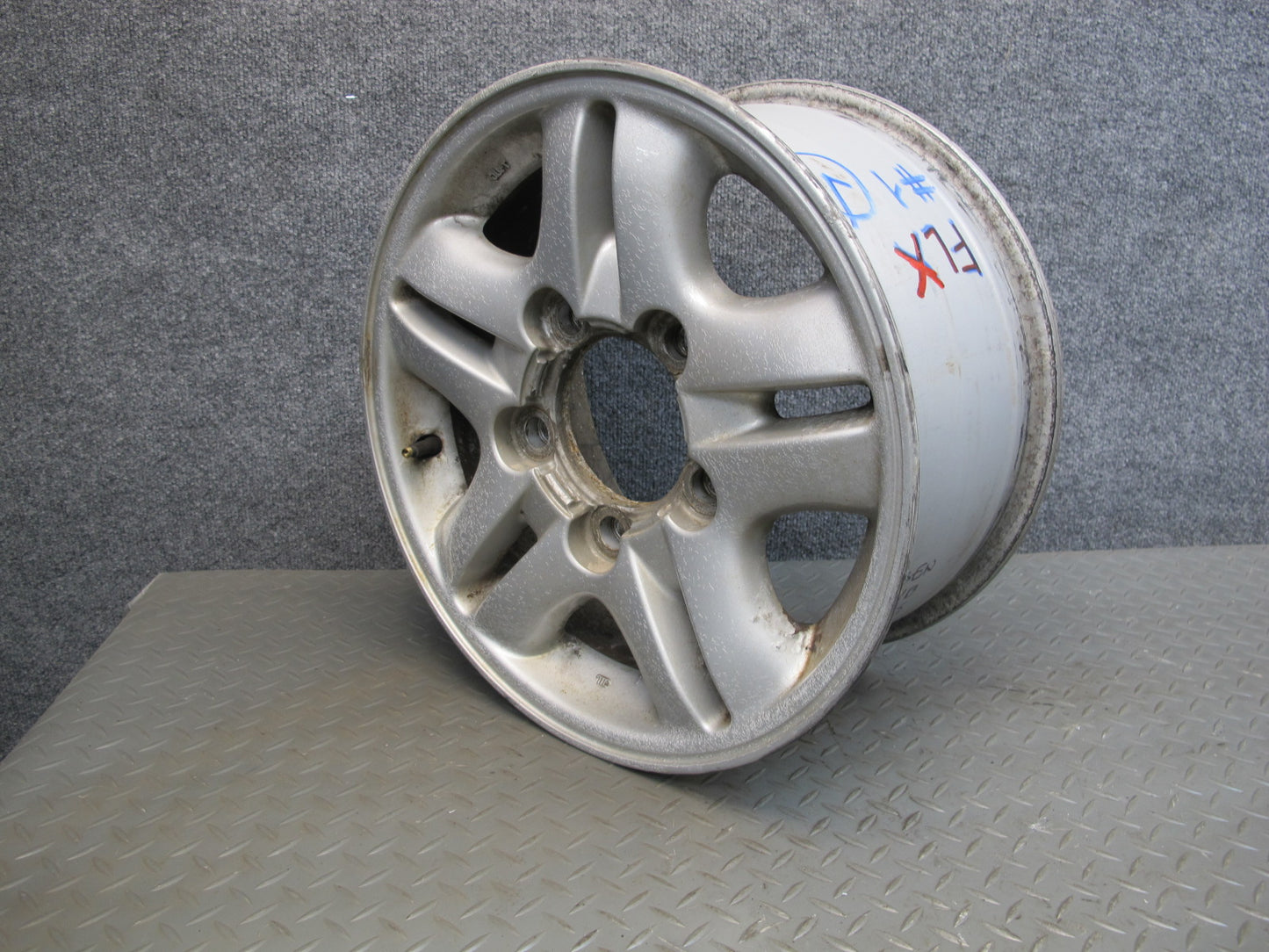 1998-2002 Lexus J100 LX470 5 Double Spoke R16 16" Wheel Rim 16x8JJ ET60 Set of 4