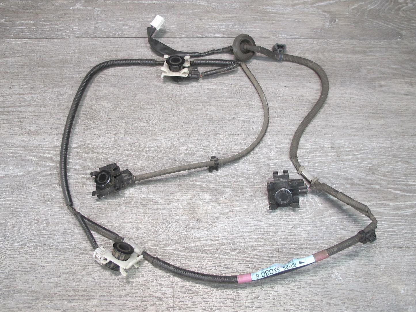 10-11 Lexus IS350 IS250 Conv Rear Bumper Parking Sensor w Wiring Harness OEM