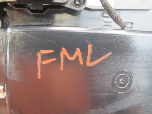 13-15 Mercedes W166 X166 Center Console Trim Bezel Panel w Media Switch OEM