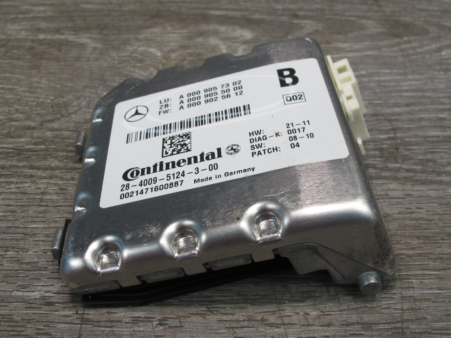 13-15 Mercedes W166 X166 Front Lane Departure Assist Camera 0009057302 OEM