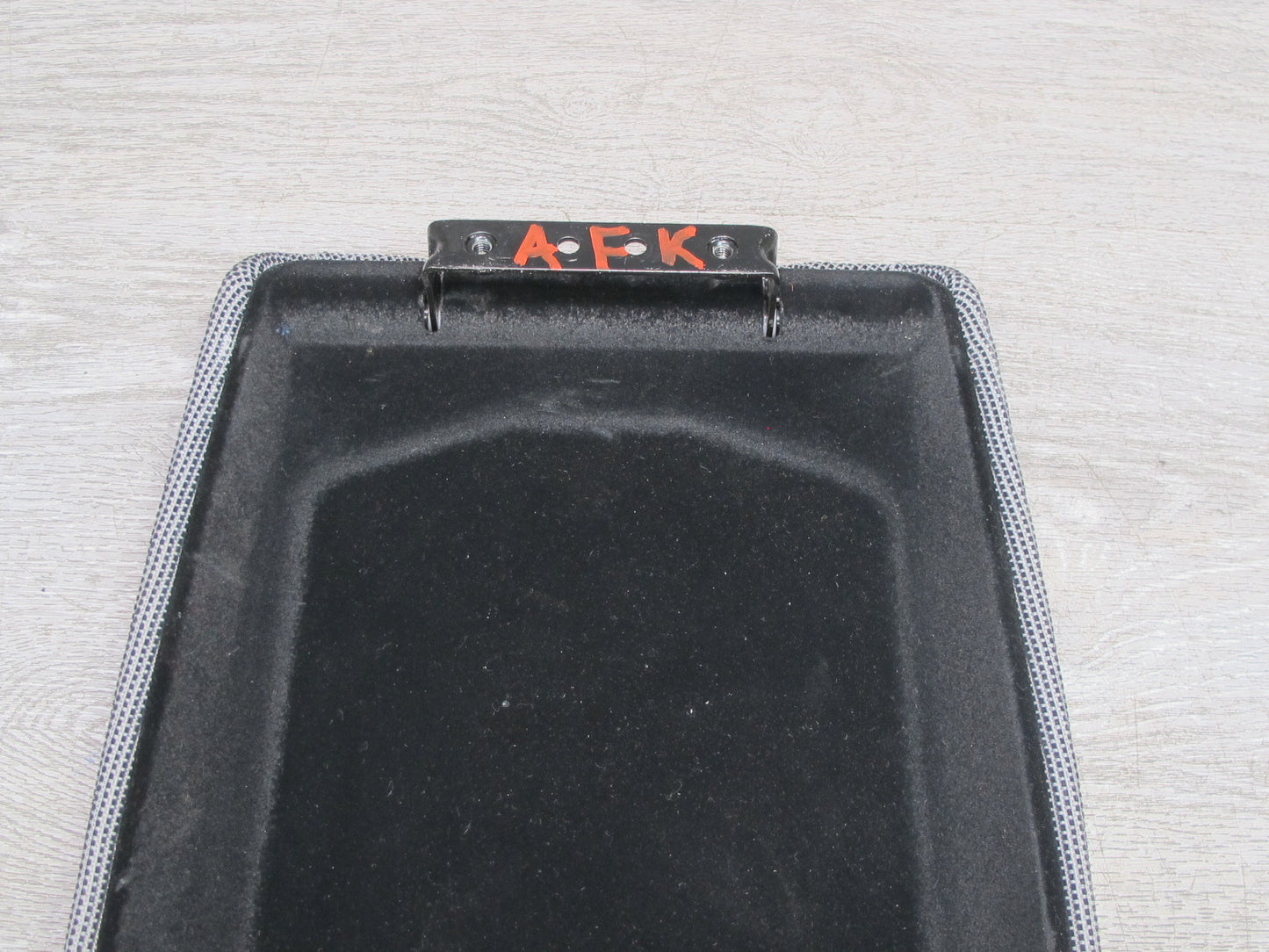 11-12 Fisker Karma Front Center Console Armrest Storage Lid Cover Panel OEM