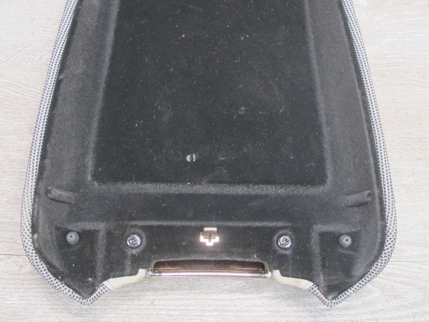 11-12 Fisker Karma Front Center Console Armrest Storage Lid Cover Panel OEM