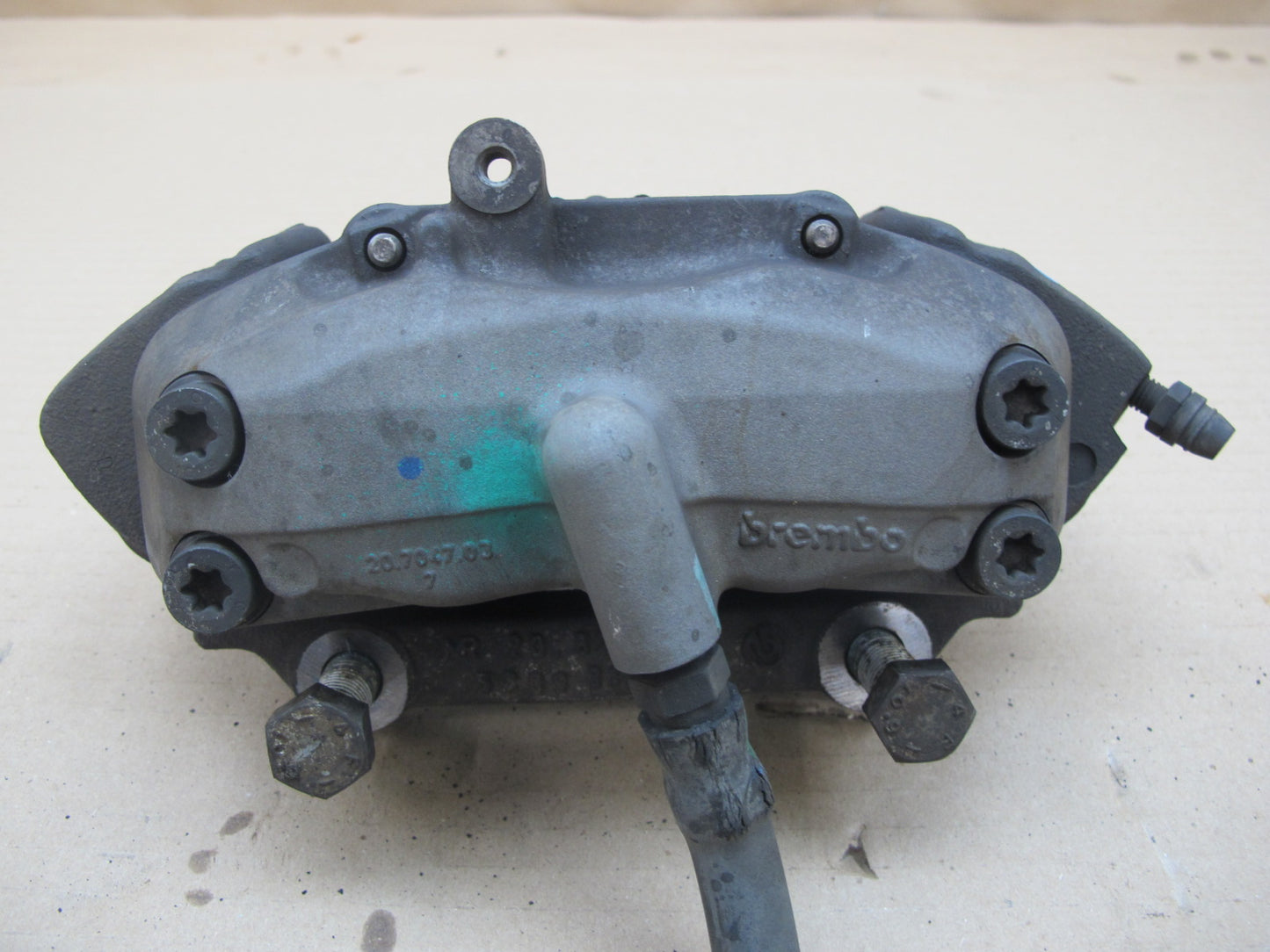 03-06 Mercedes R230 Set of 2 Front Left & Right Brembo Brake Caliper OEM