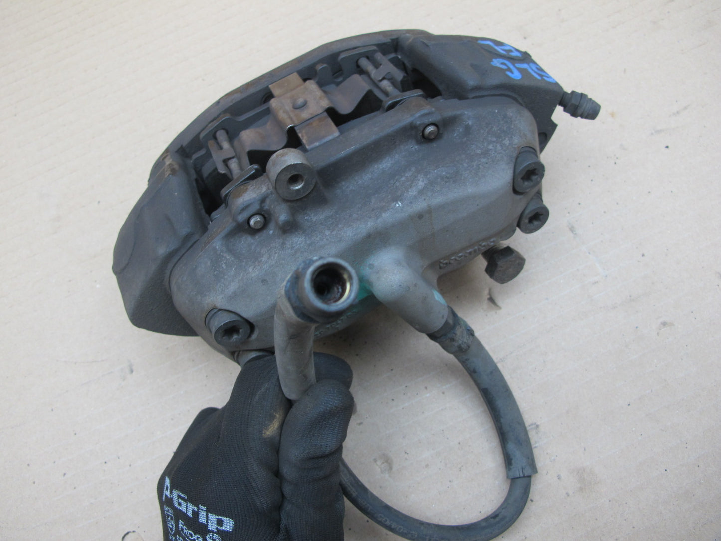 03-06 Mercedes R230 Set of 2 Front Left & Right Brembo Brake Caliper OEM