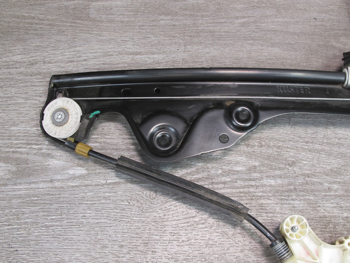 11-12 Fisker Karma Rear Left Door Glass Window Regulator w Motor OEM