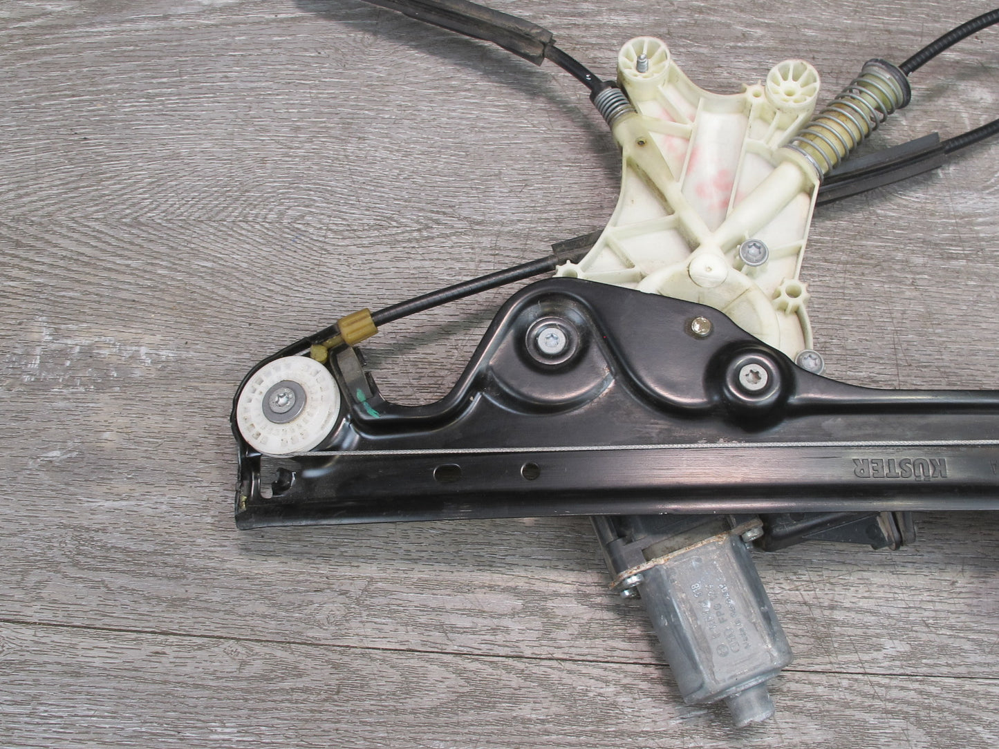11-12 Fisker Karma Rear Left Door Glass Window Regulator w Motor OEM
