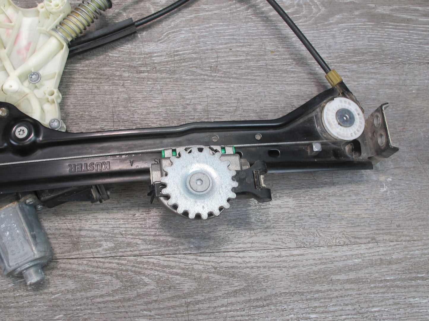 11-12 Fisker Karma Rear Left Door Glass Window Regulator w Motor OEM