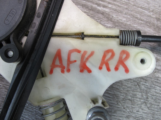 11-12 Fisker Karma Rear Right Door Glass Window Regulator w Motor OEM