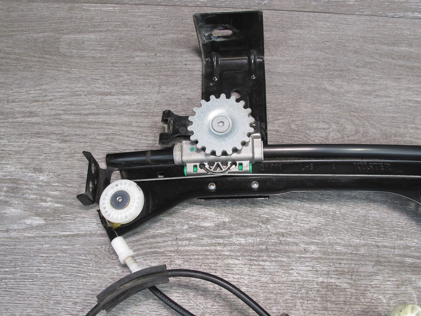 11-12 Fisker Karma Rear Right Door Glass Window Regulator w Motor OEM