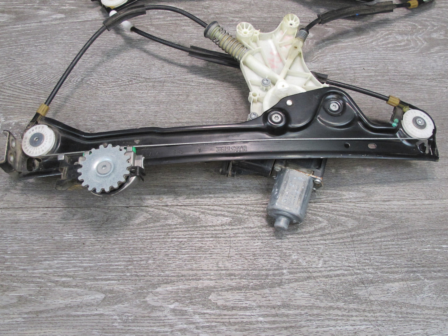11-12 Fisker Karma Rear Right Door Glass Window Regulator w Motor OEM