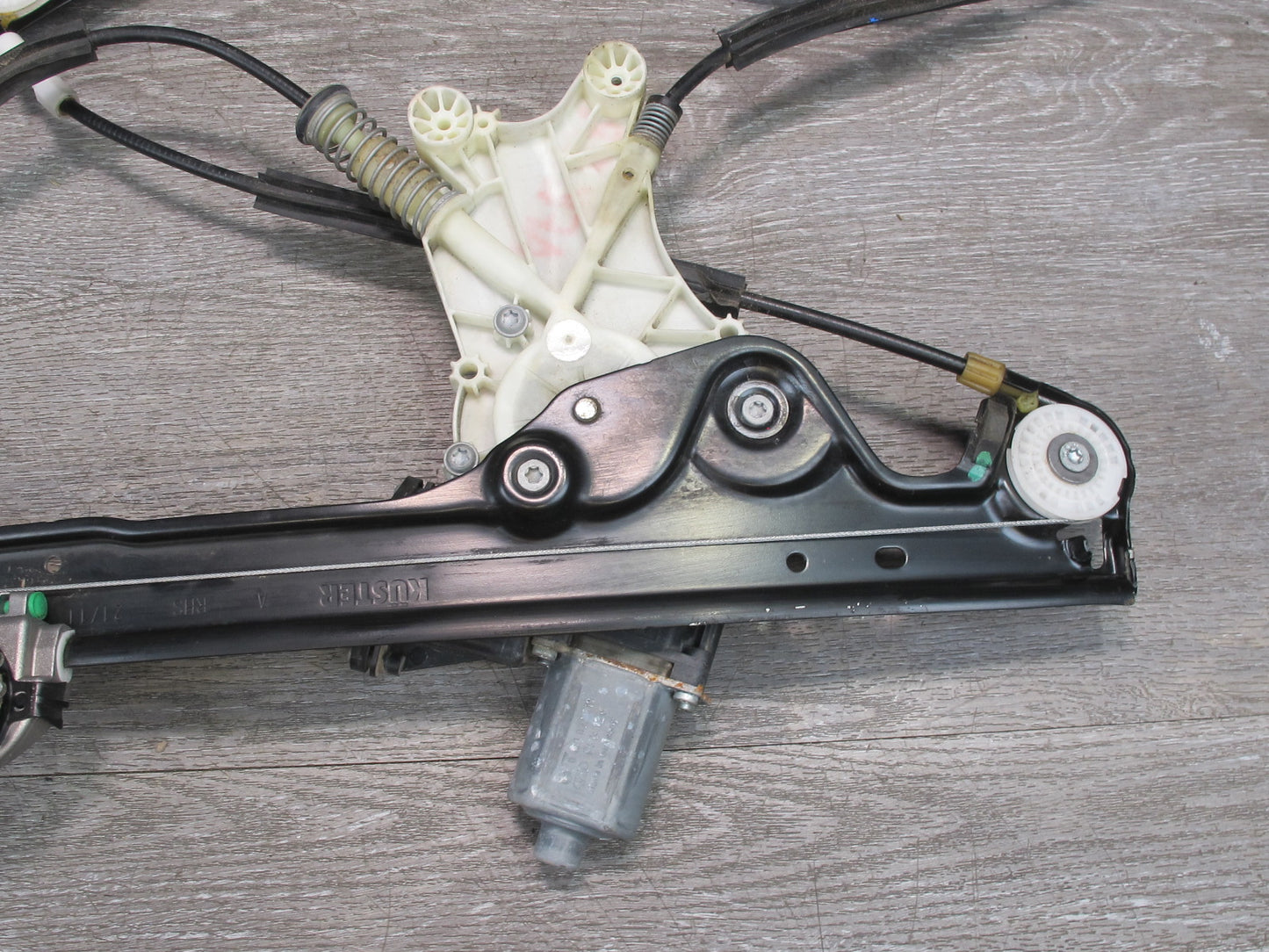 11-12 Fisker Karma Rear Right Door Glass Window Regulator w Motor OEM